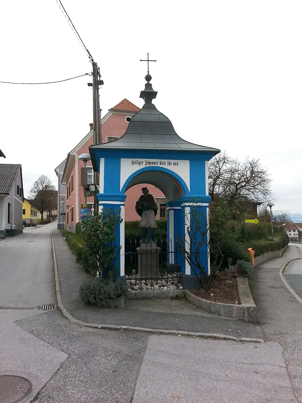 Flur-/Wegkapelle, sog. Johanneskreuz