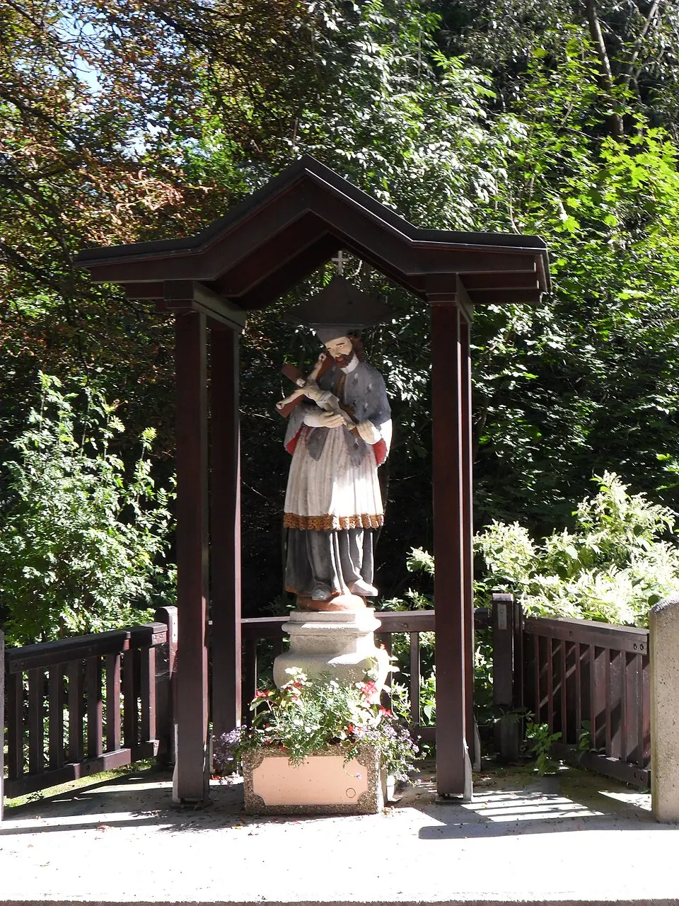 Figurenbildstock hl. Johannes Nepomuk