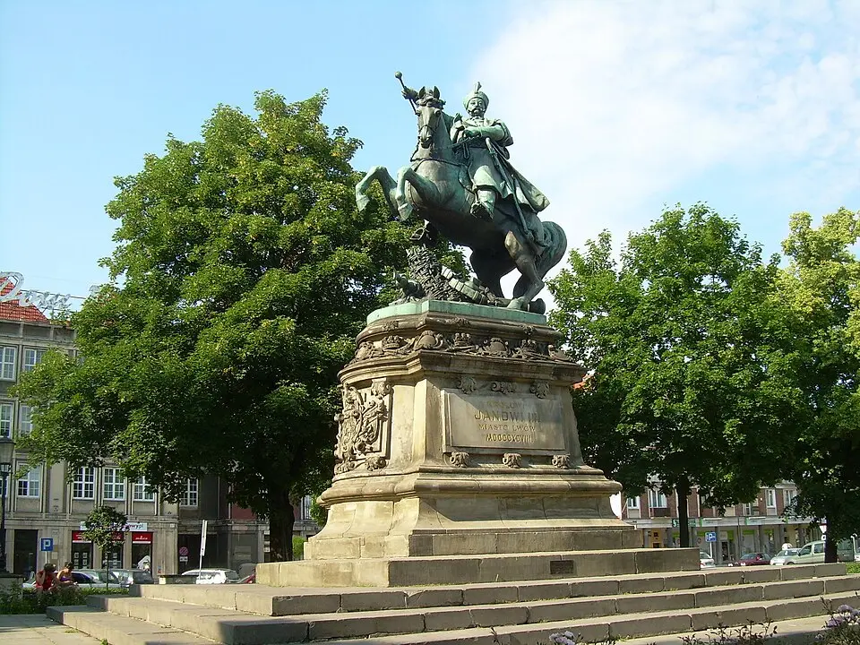Pomnik króla Jana III Sobieskiego w Gdańsku
