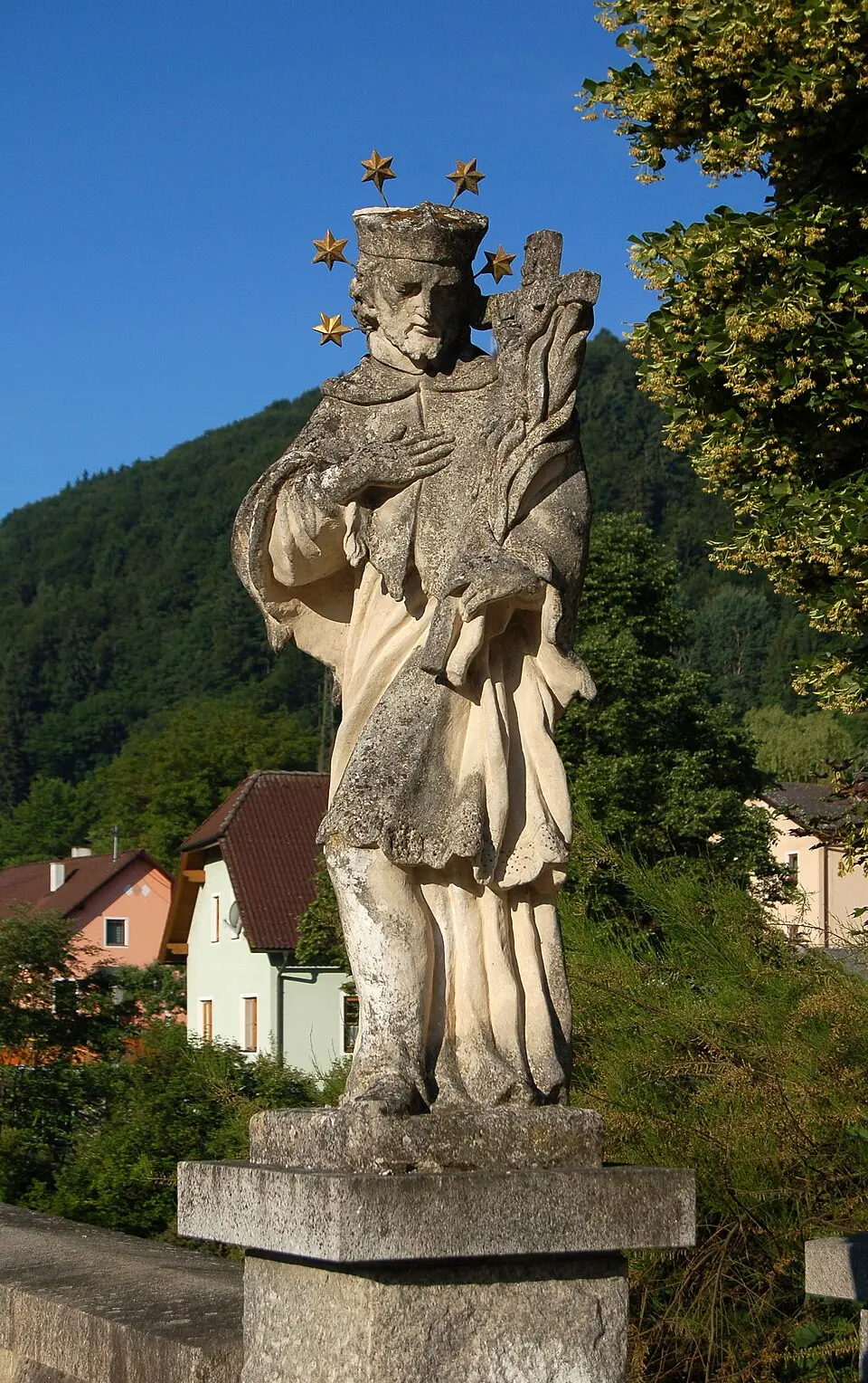 Figurenbildstock hl. Johannes Nepomuk