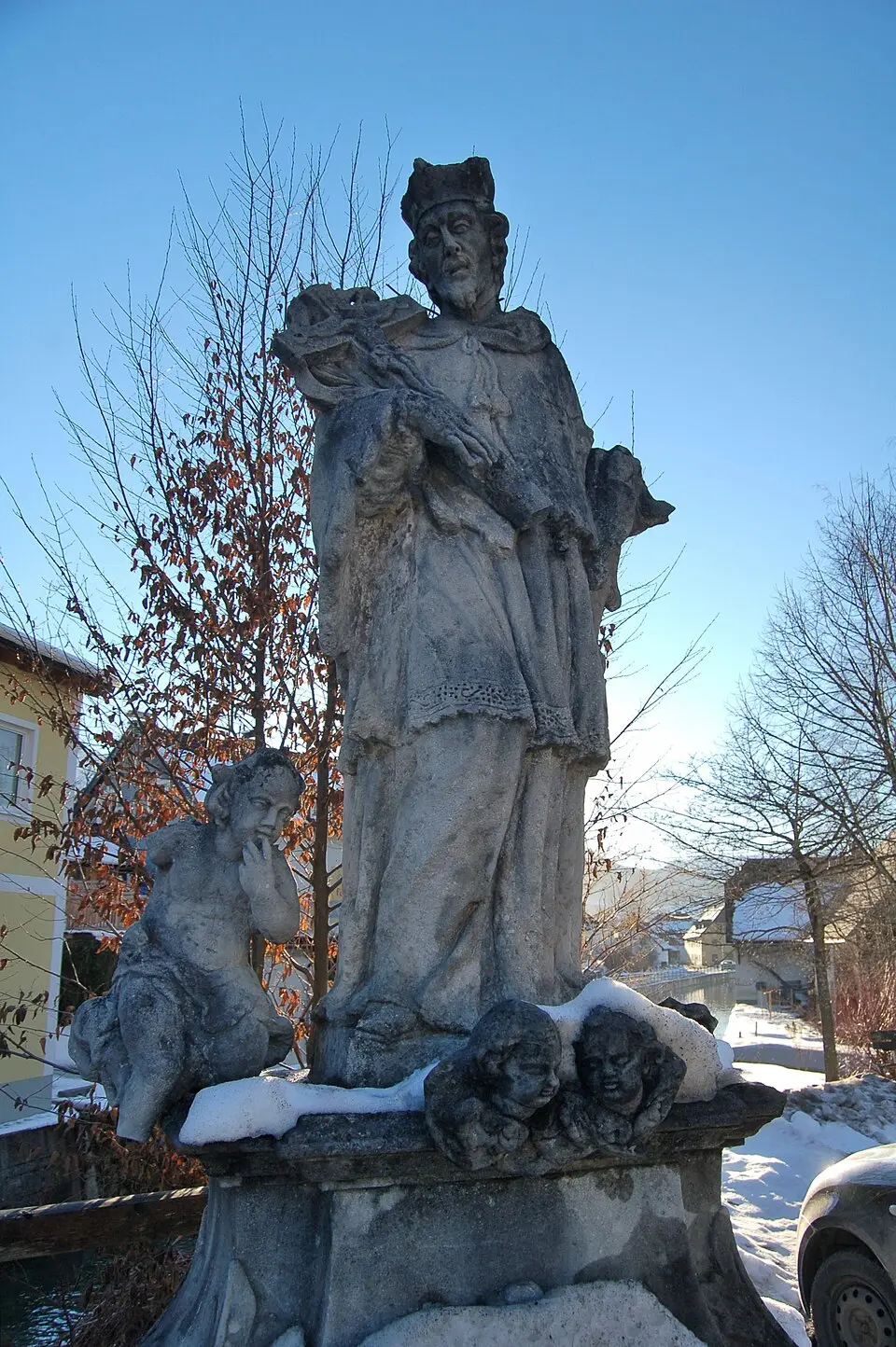 Statue of John of Nepomuk, Dambachbrücke, Windischgarsten