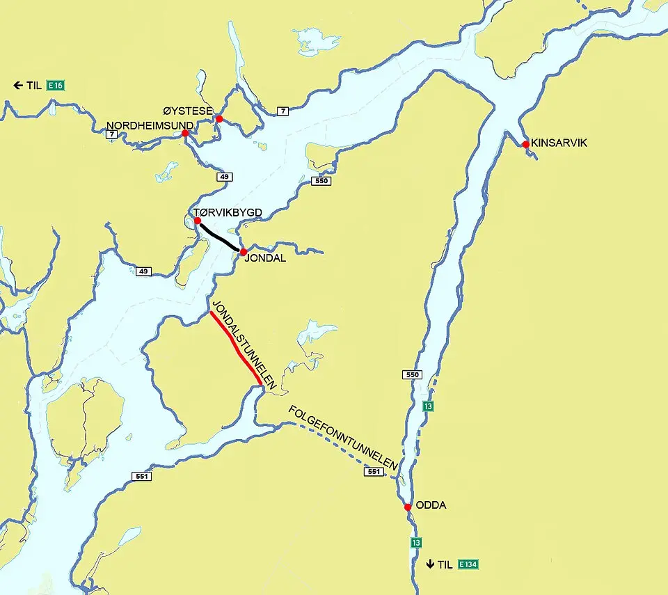 Jondalstunnelen