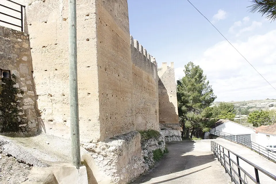 Castle and walls of Jorquera