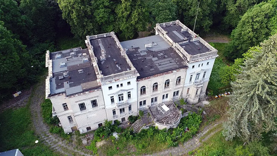 Ludwik Heinzel's palace in Łódź