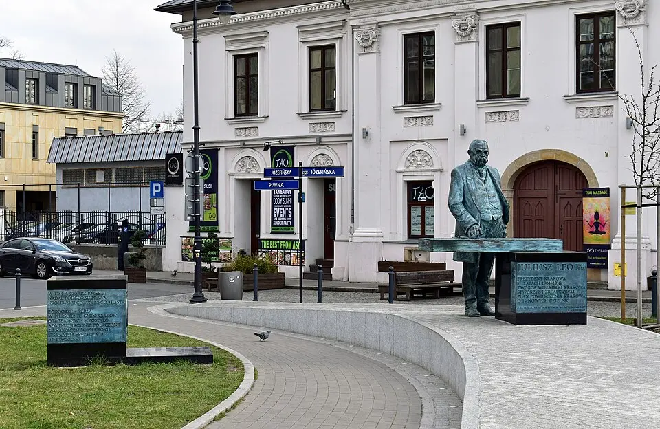 Juliusz Leo Monument in Kraków