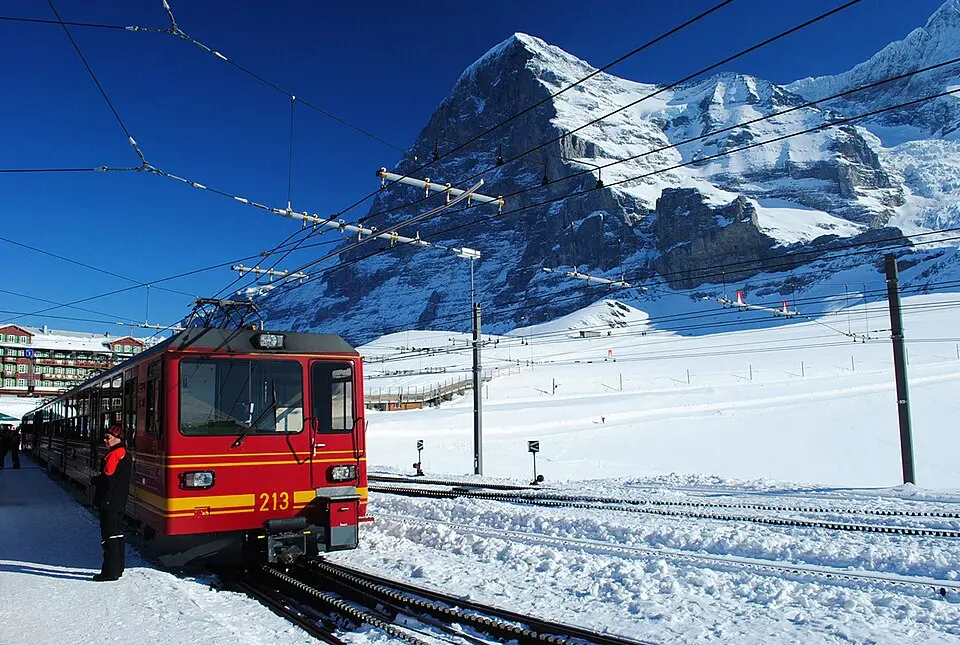 ligne de la Jungfrau