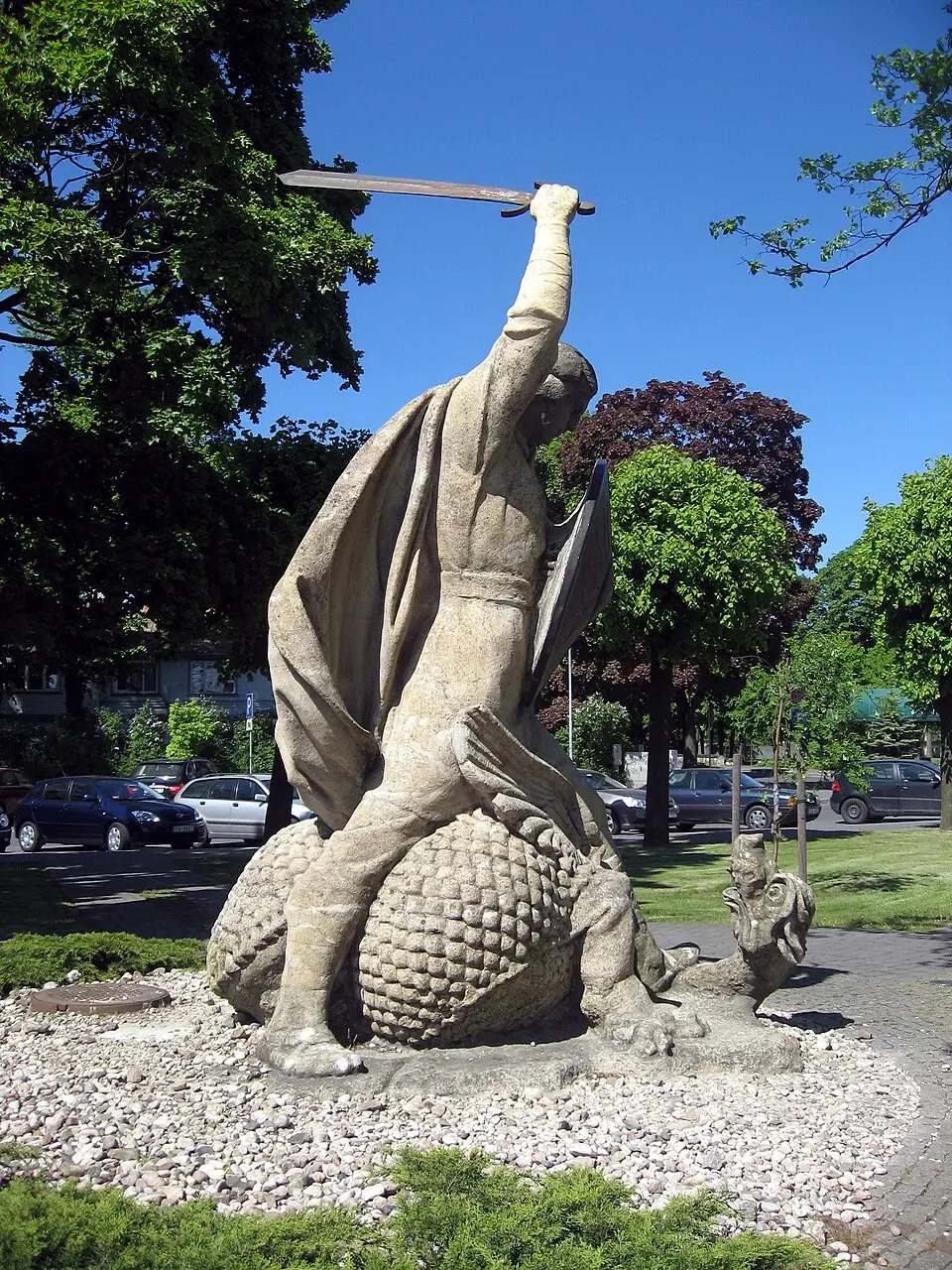 Skulptūra "Lāčplēsis"