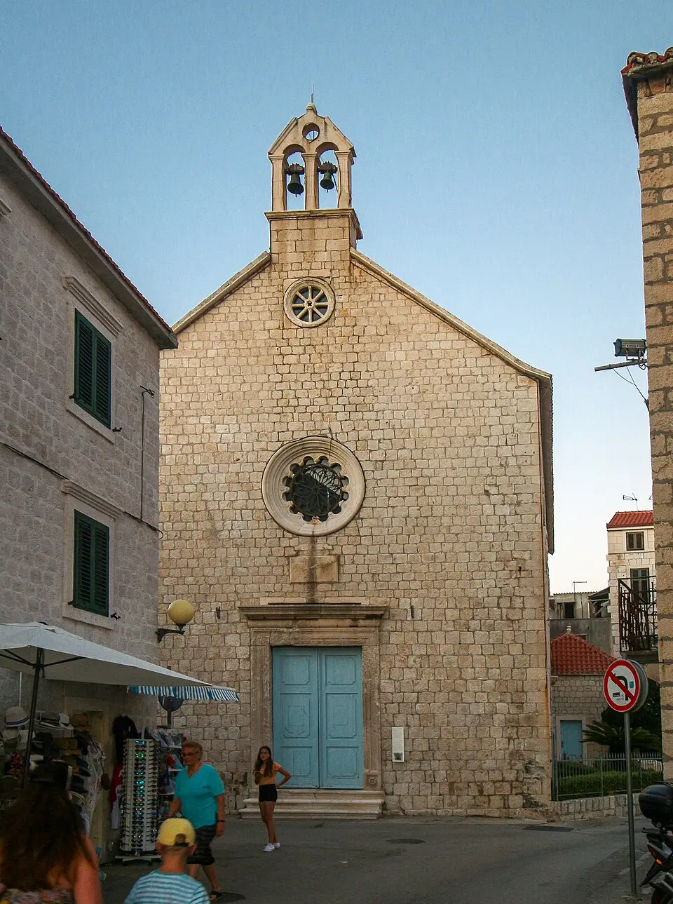 Image: VitVit · CC BY-SA 4.0 Crkva sv. Ivana Krstitelja (Kaštel Stari, Kaštela, Chorvatsko)