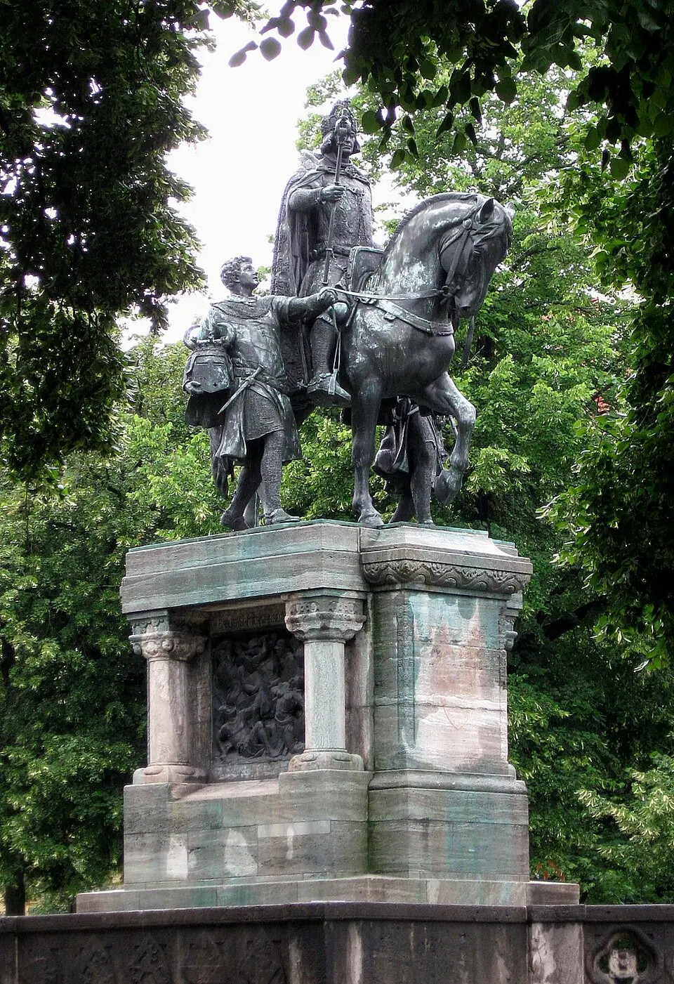 Reiterdenkmal Kaiser Ludwig IV.
