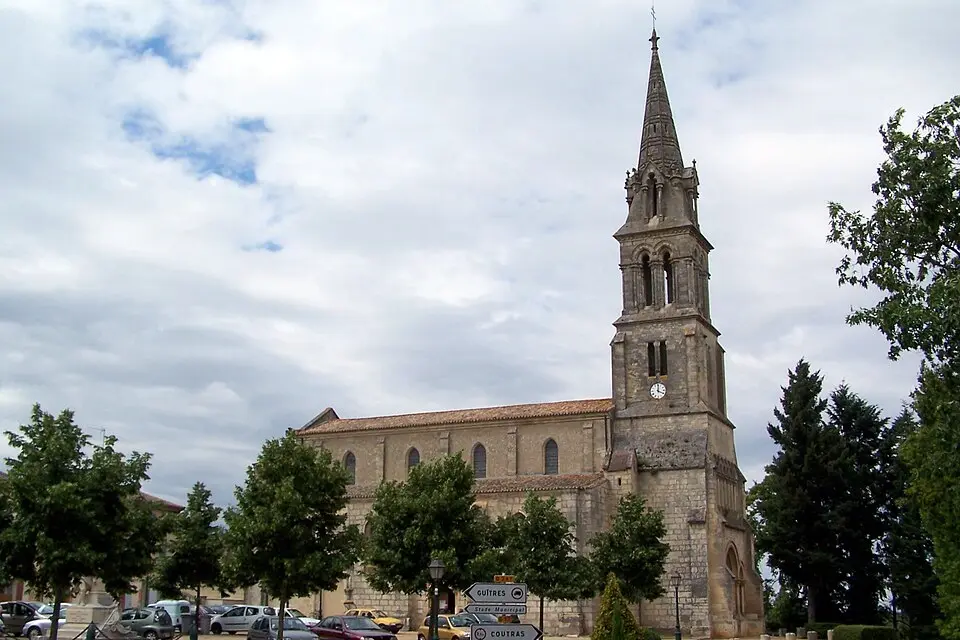 Slika: Henry Salomé · CC BY-SA 3.0 église Saint-Pierre d'Abzac
