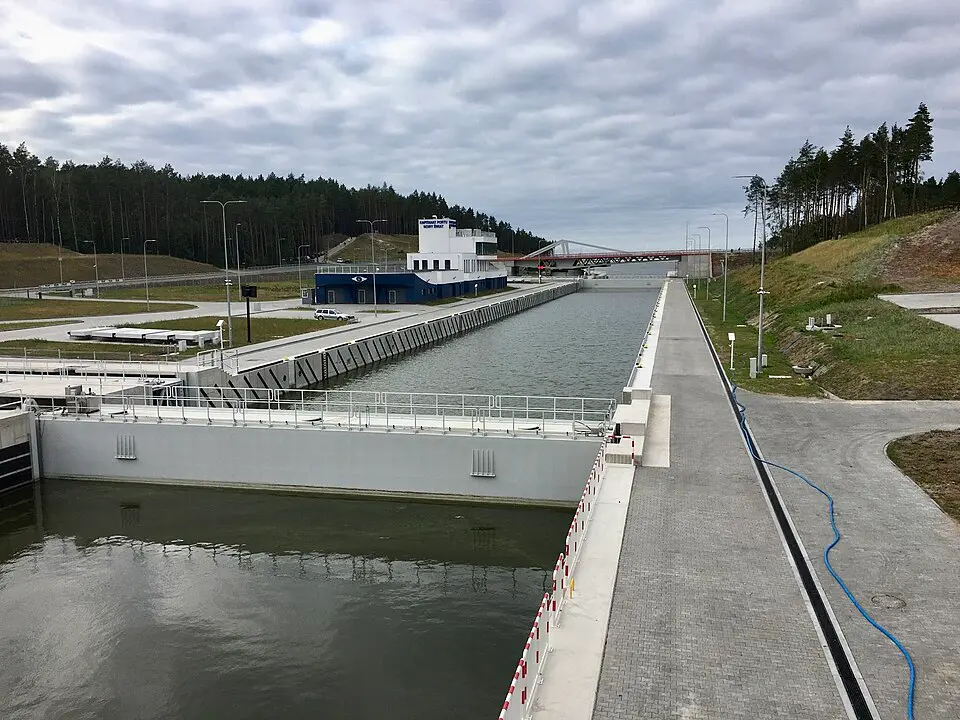 canal de la presqu'île de la Vistule