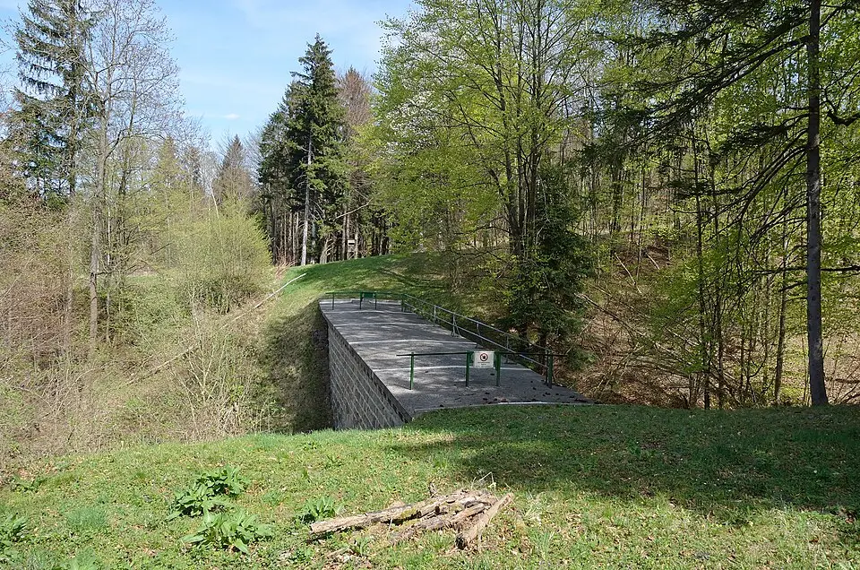 2 Kanalbrücken (Nützling 1, 2), Einsteigturm 87