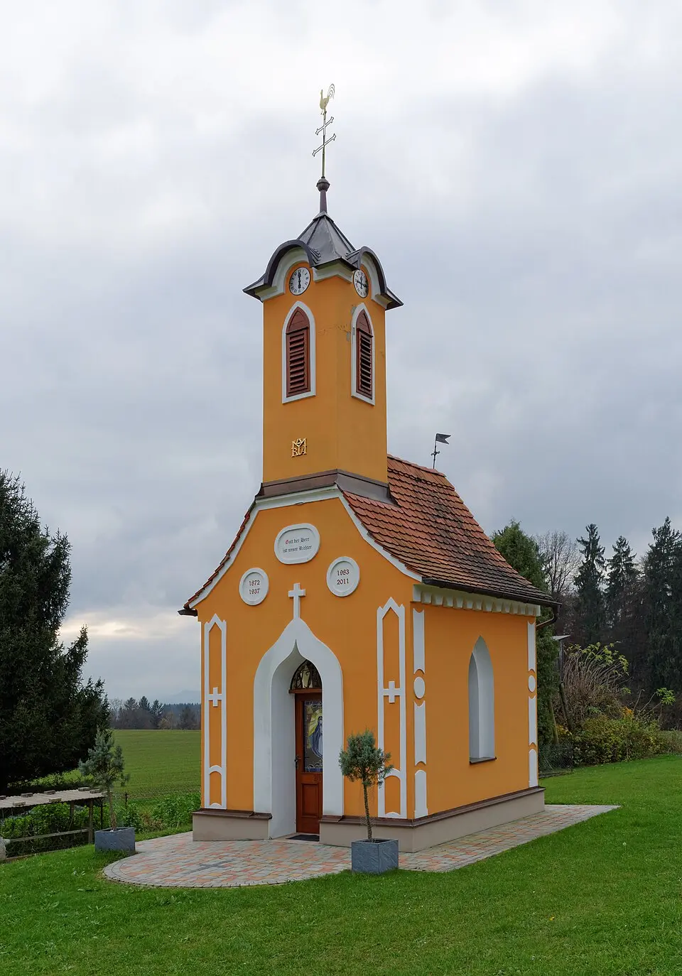 Bild: Robert Heilinger · CC BY-SA 3.0 Flur-/Wegkapelle Nierath