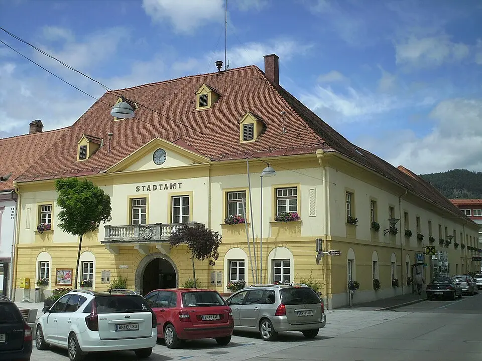 Bild: Veleius · CC BY-SA 3.0 AT Ehem. Freihaus Stubenberg/Stadtamt