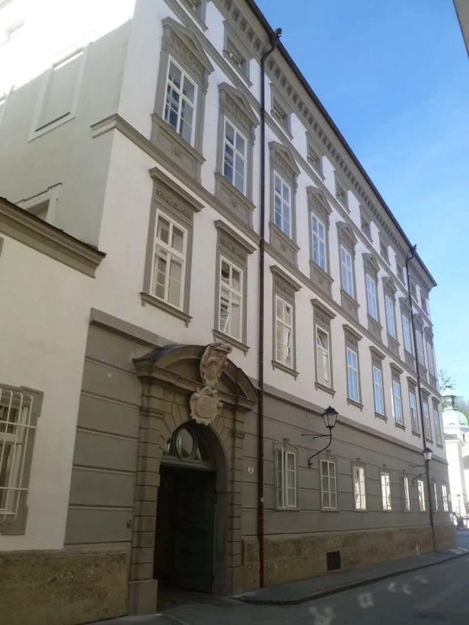 Erzbischöfliches Palais, der Garten archäologisches Fundhoffnungsgebiet