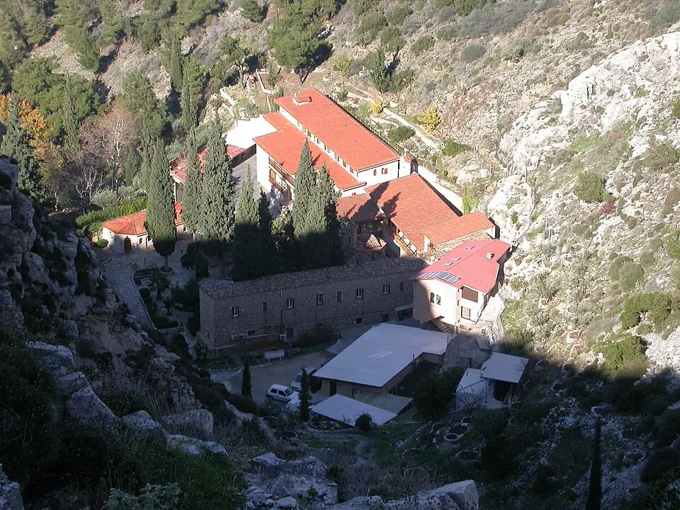 Image: Stepanps · CC BY-SA 4.0 Monastery of Agios Ioannis Kareas