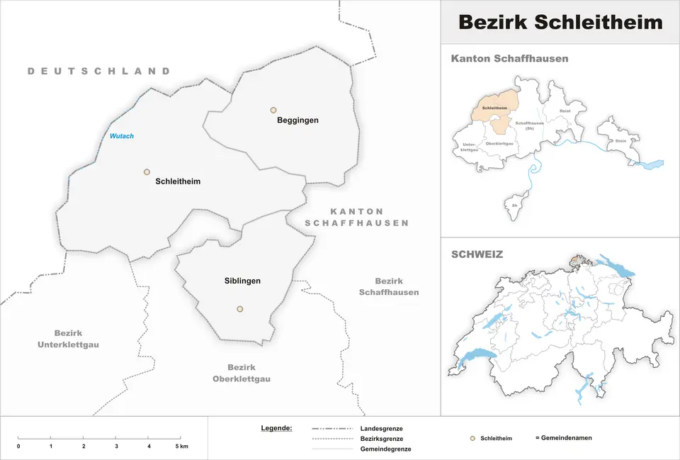Slika: Tschubby · CC BY-SA 3.0 Bezirk Schleitheim