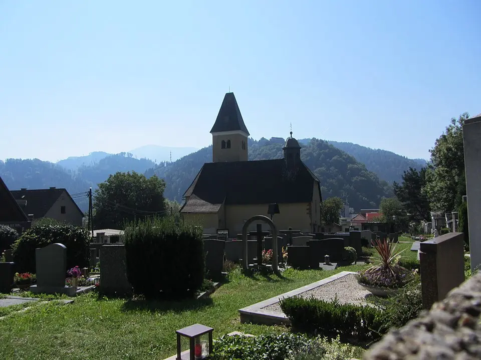 Kath. Filialkirche hl. Martin mit Friedhof
