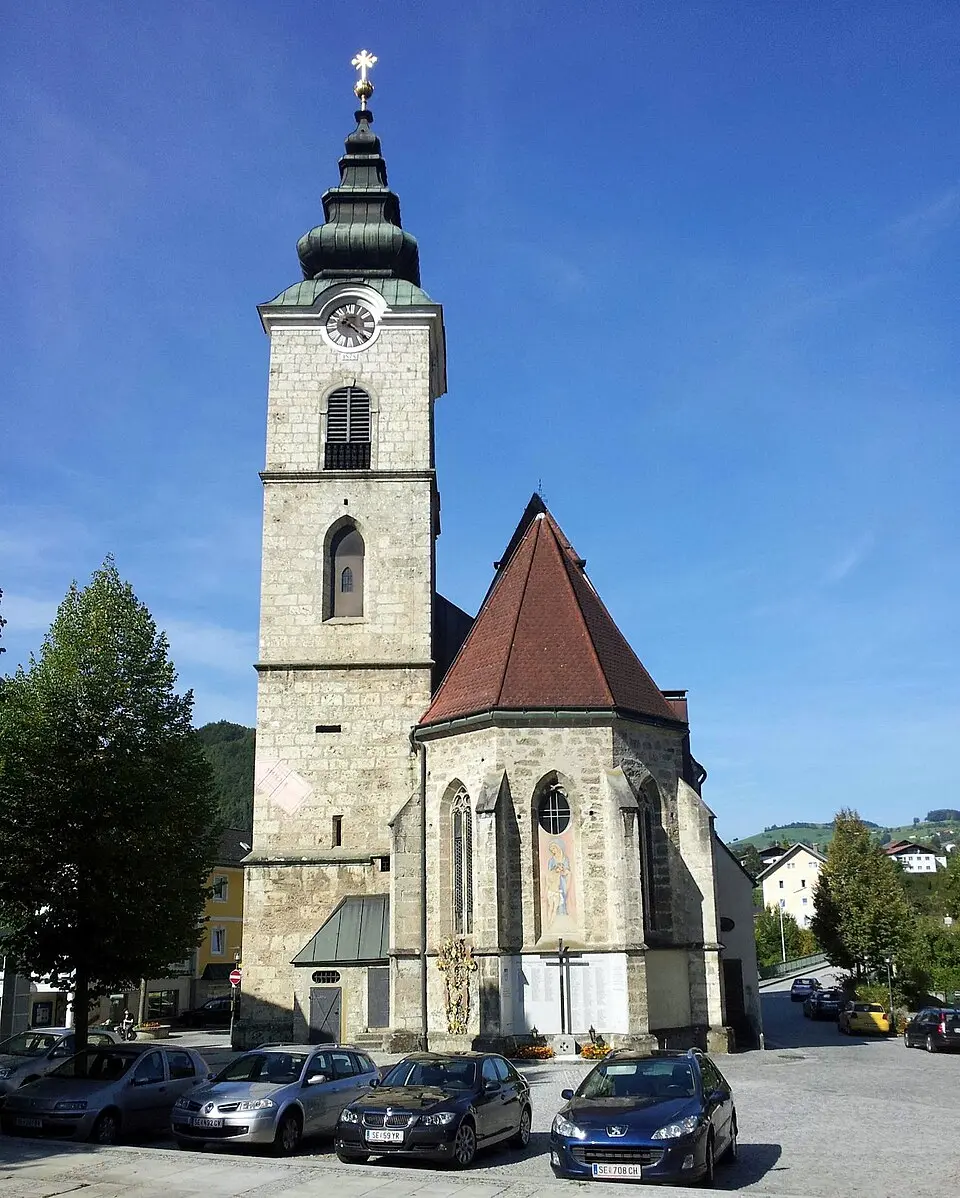 Bild: gugganij · CC BY-SA 3.0 AT Pfarrkirche Ternberg
