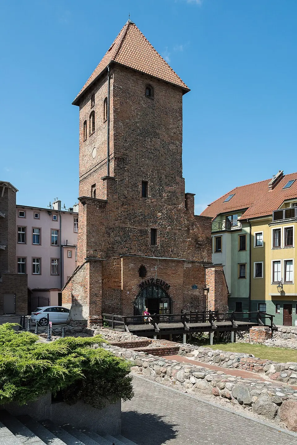 Wieża kościoła św. Katarzyny w Bytowie