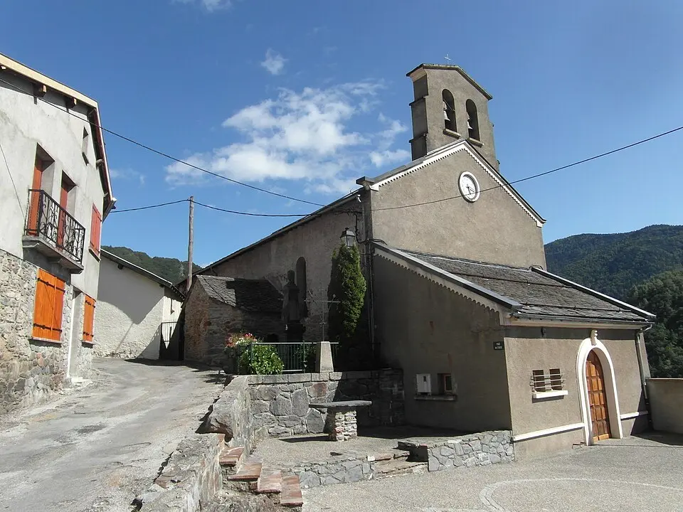 église Saint-Simon et Saint-Jude d'Ascou