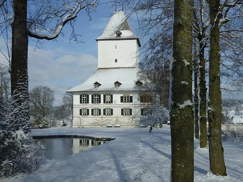 Bild: Pietro11 · CC BY 3.0 Schloss Wil und Park