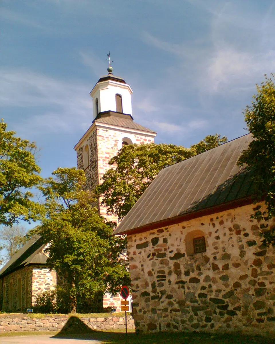 Image: Taneli Mielikäinen from Menlo Park, USA · CC BY-SA 2.0 église Saint-André à Kemiö