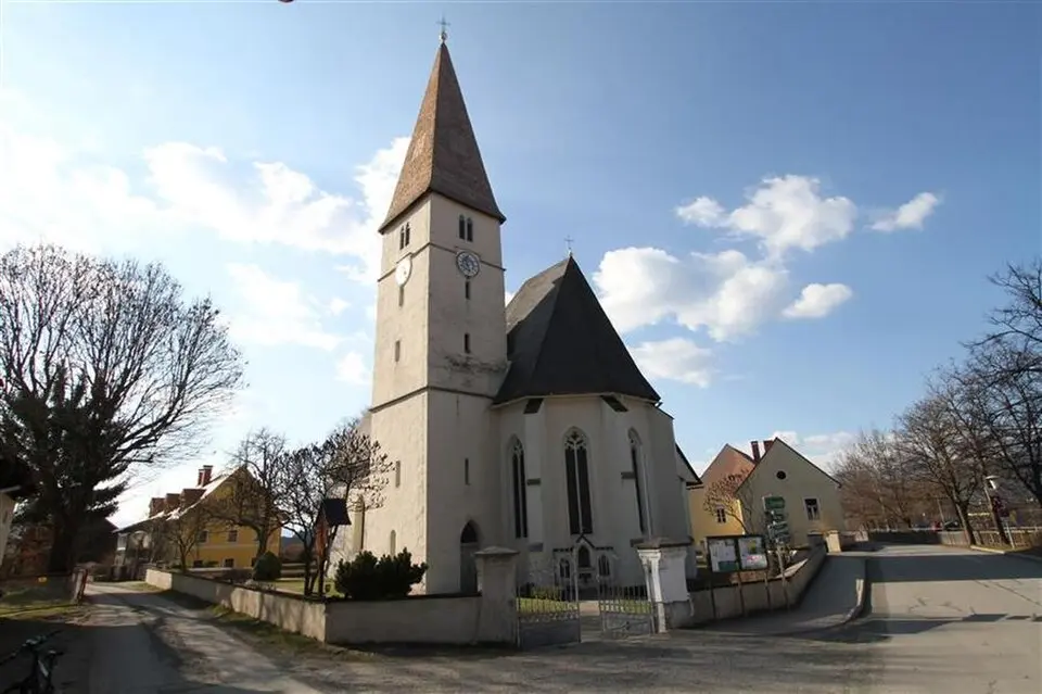 Image: Guschi (talk) · CC BY-SA 3.0 AT Pfarrkirche St. Lambert, Großlobming