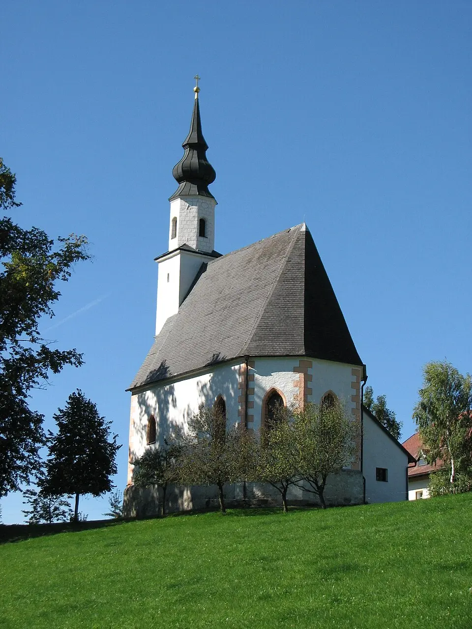 Obrázok: Peter g at szg (talk) · CC BY-SA 3.0 AT Filialkirche Mühlberg