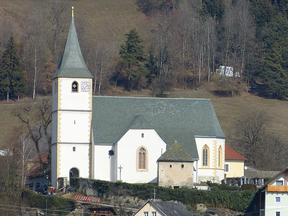 Slika: Niki.L · CC BY-SA 4.0 Pfarrkirche Maria Pulst