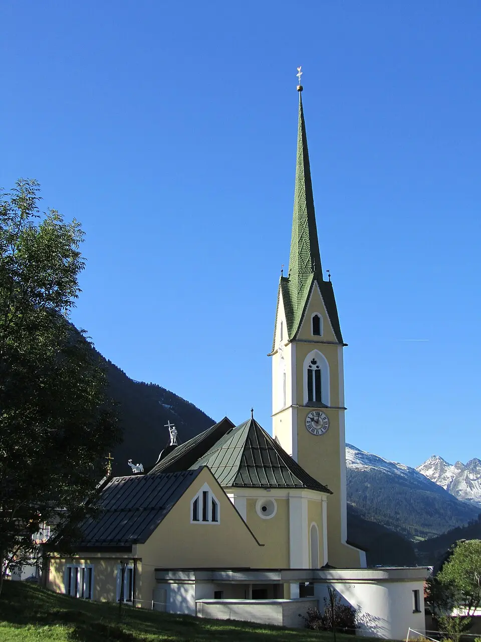 Slika: Monika Dittrich · CC BY-SA 3.0 AT Pfarrkirche Ischgl