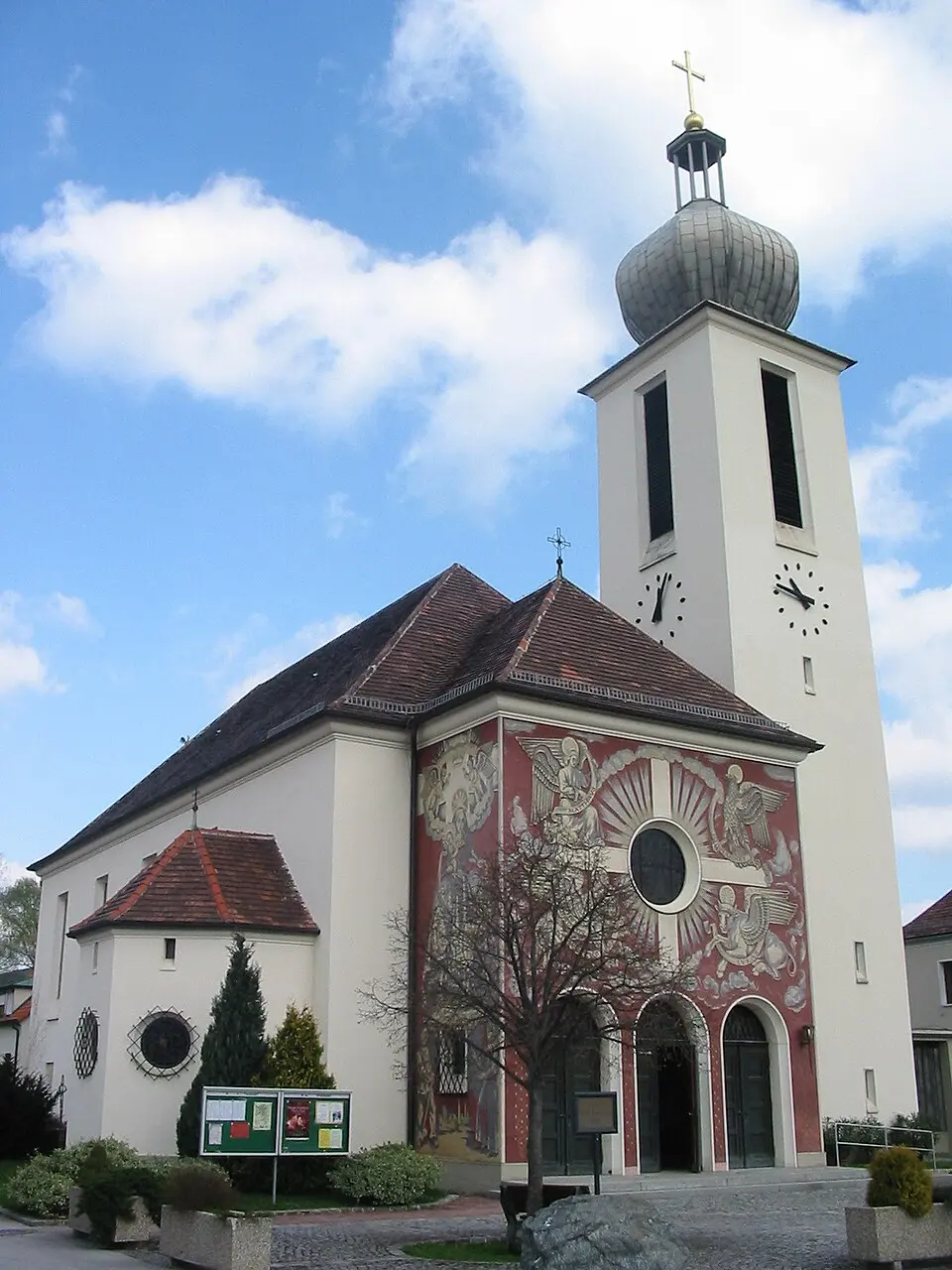 Obrázok: ZL · Public domain Pfarrkirche Wimpassing im Schwarzatale