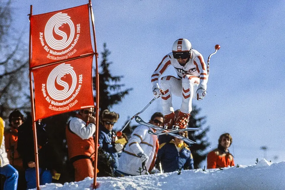 Obrázok: Hans Bézard · CC BY-SA 4.0 Alpine Skiweltmeisterschaft 1982