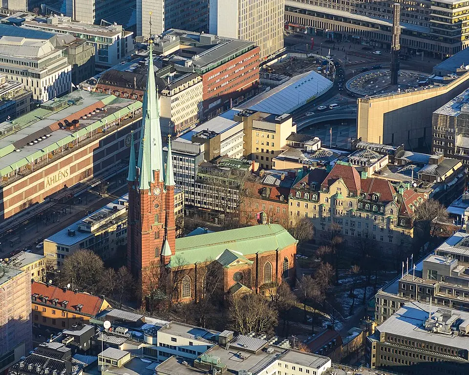 église Sainte-Claire de Stockholm