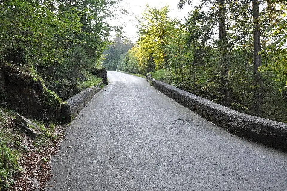 Straßenbrücke am Veitlbruch
