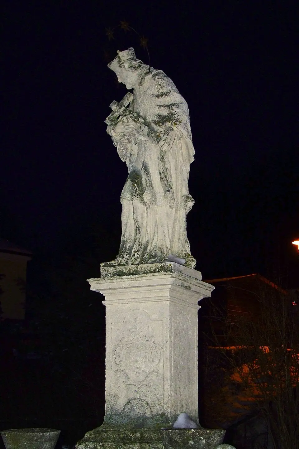 Figurenbildstock hl. Johannes Nepomuk