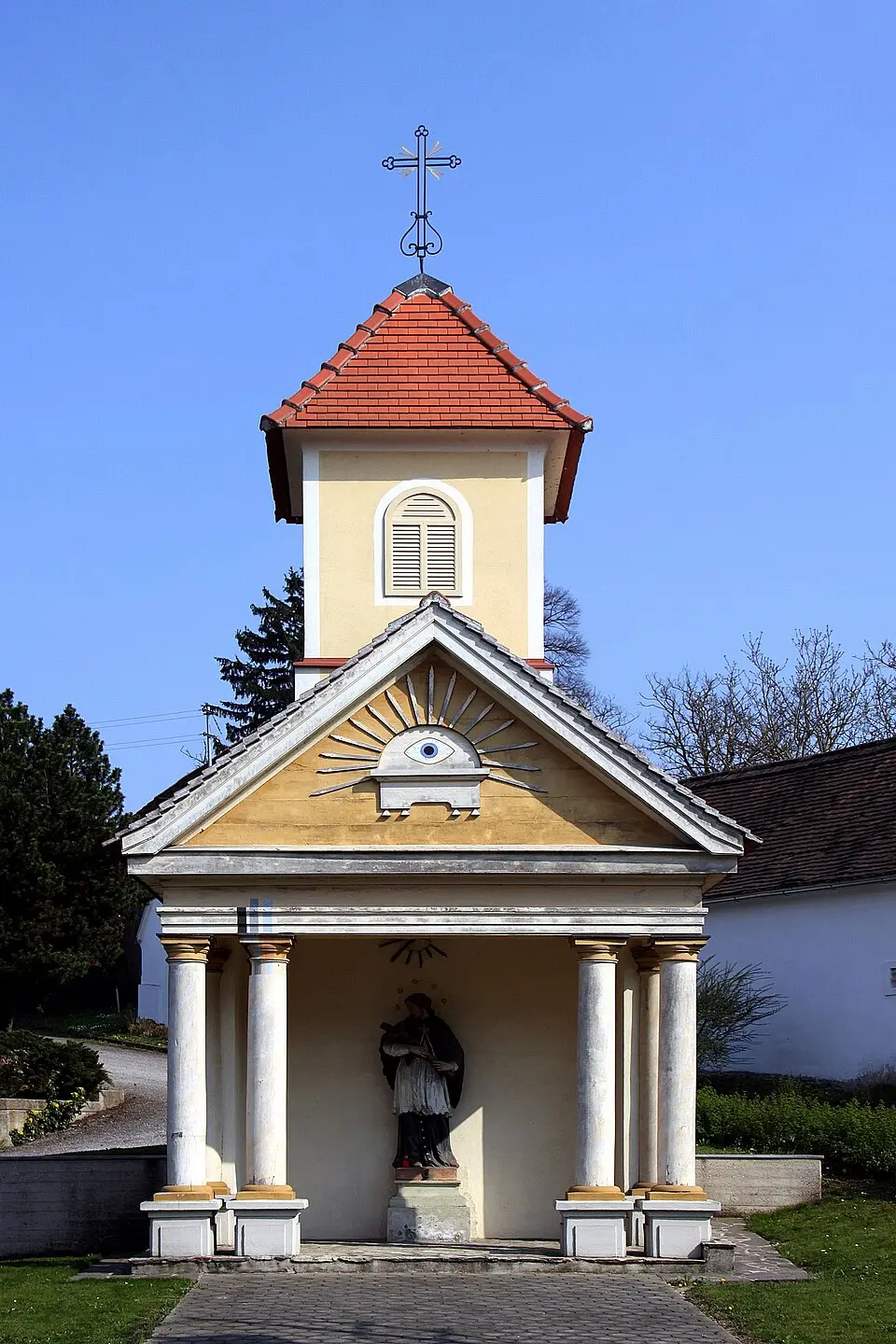 Obrázek: Steindy (talk) 21:37, 22 April 2013 (UTC) · CC BY-SA 3.0 Kapelle hl. Johannes Nepomuk