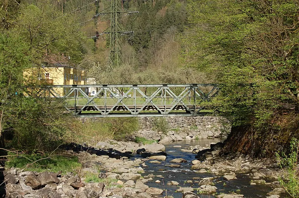 Sog. Kohnbrücke, Brücke über die Große Mühl