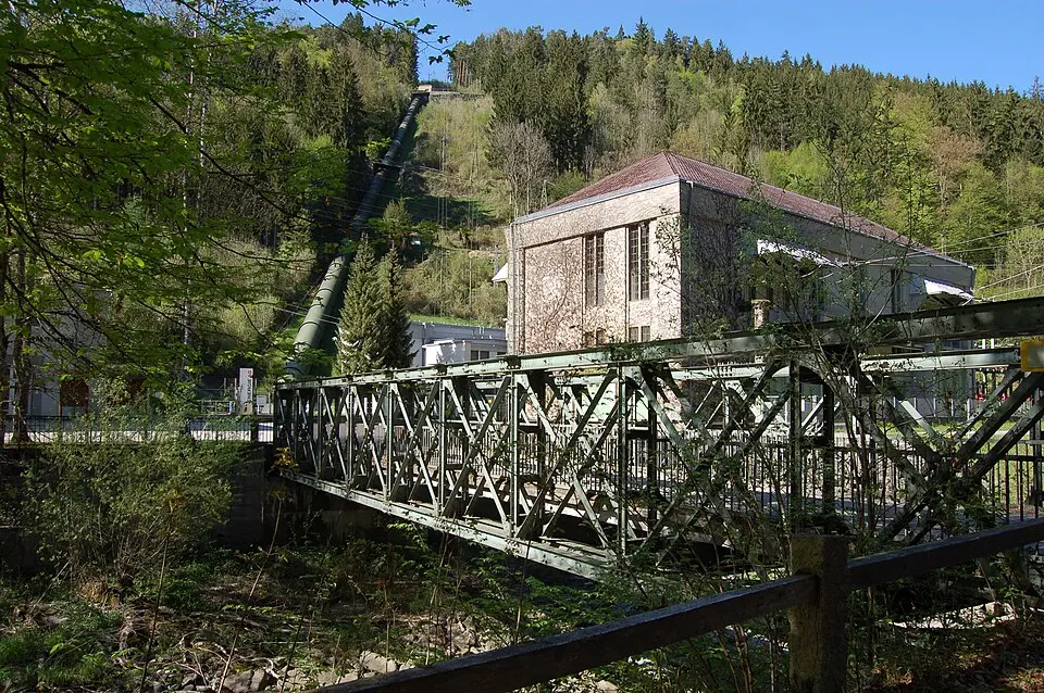 Sog. Kohnbrücke, Brücke über die Große Mühl