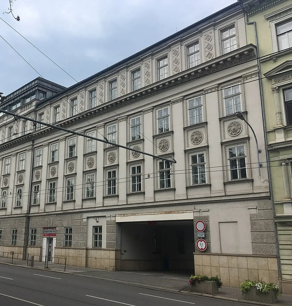jihovýchodní část paláce Stephana Haupta von Buchenrode