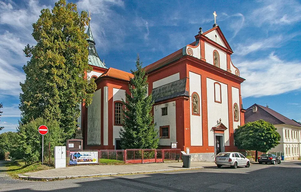 Bild: Petr1888 · CC BY-SA 3.0 Kostel svatého Bartoloměje a Panny Marie Montserratské