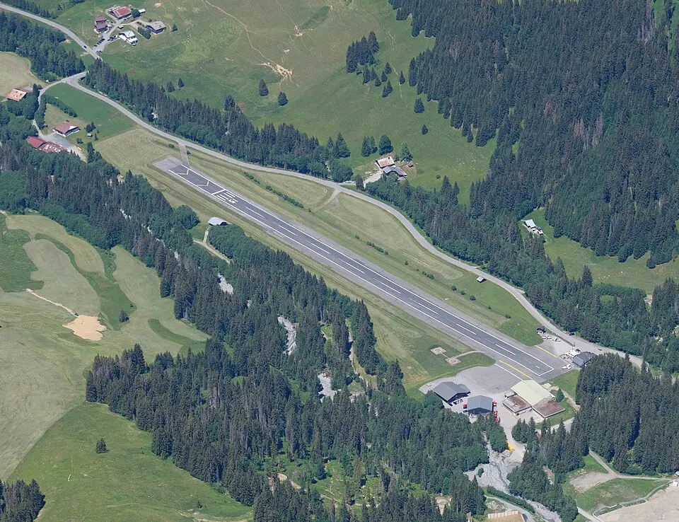 Flugplatz Megève