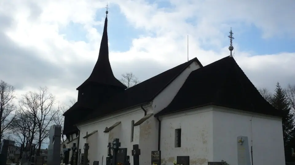 Obrázok: Ns slovak · CC BY-SA 3.0 Kostol svätého Mikuláša Biskupa (Bánovce nad Bebravou)