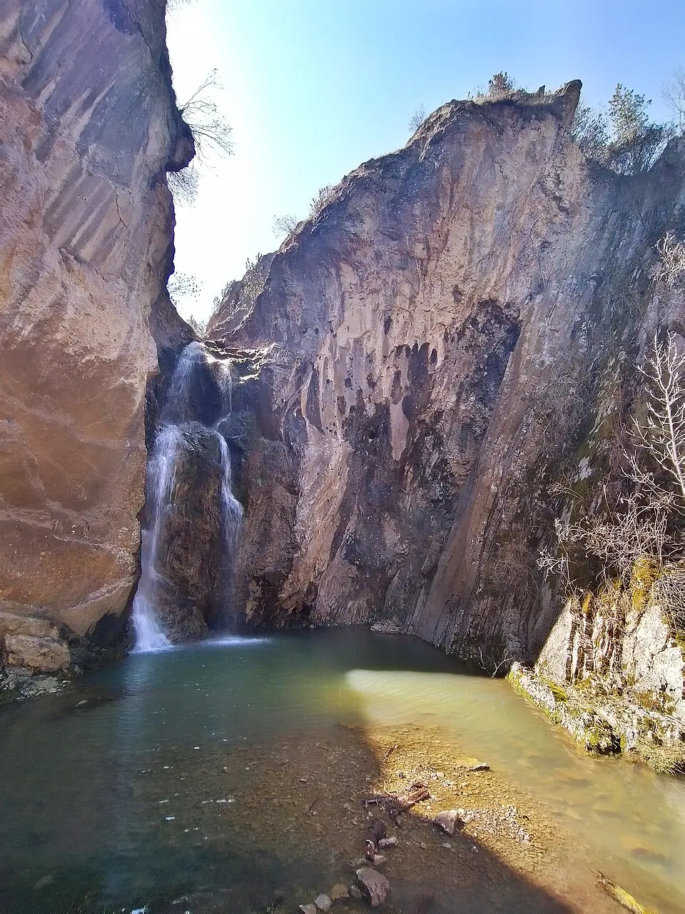 Водопад Котлите