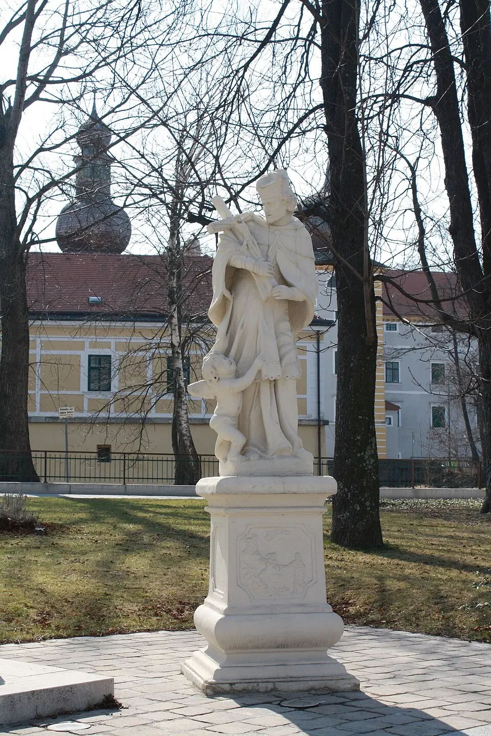 Figurenbildstock hl. Johannes Nepomuk