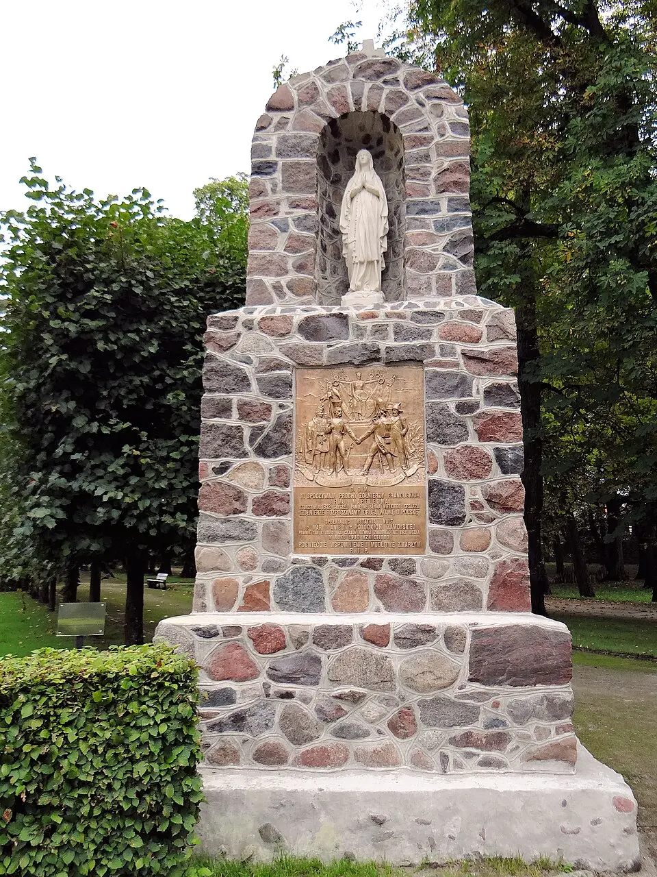 Pomnik żołnierzy napoleońskich w Kozłówce