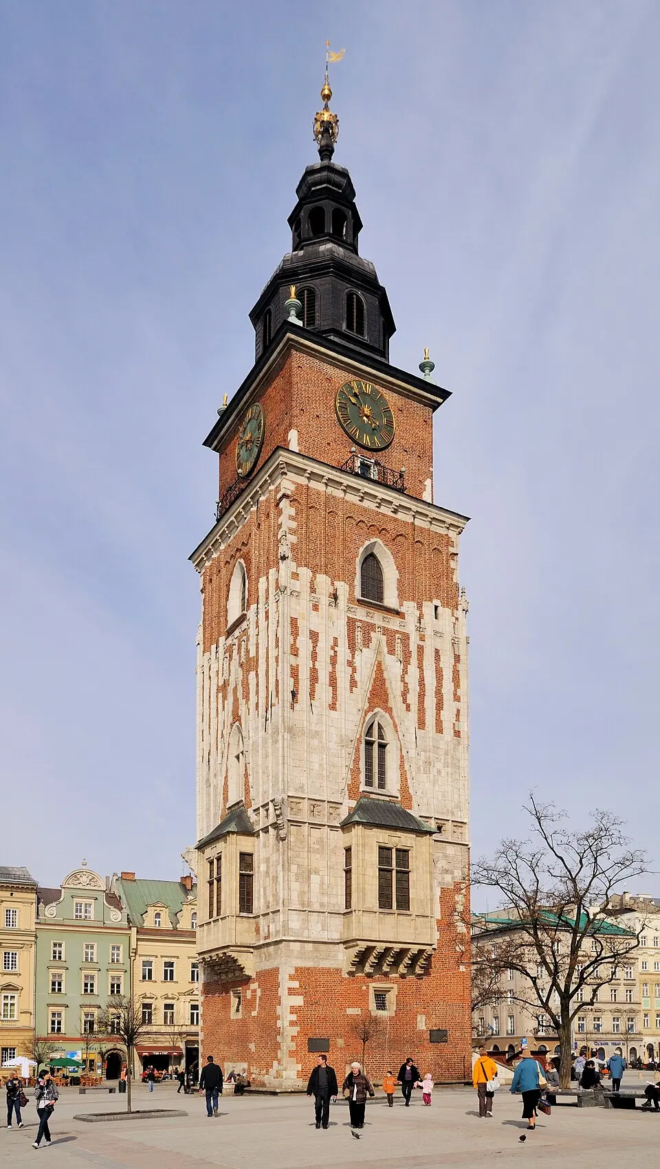 Wieża ratuszowa w Krakowie