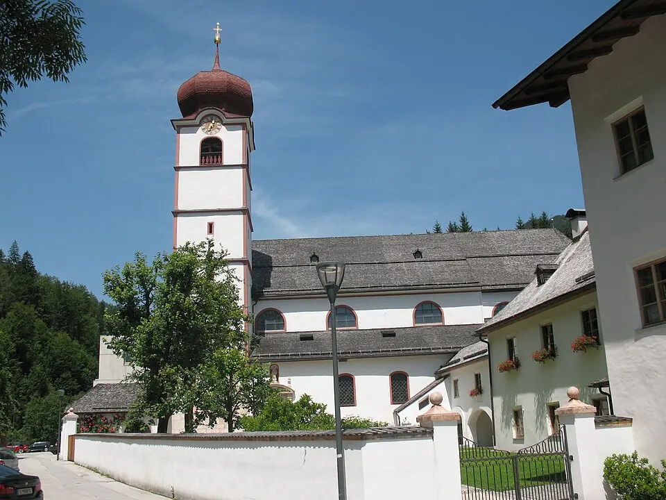 Slika: Jürgele (talk) · CC BY-SA 3.0 AT Wallfahrtskirche Mariathal