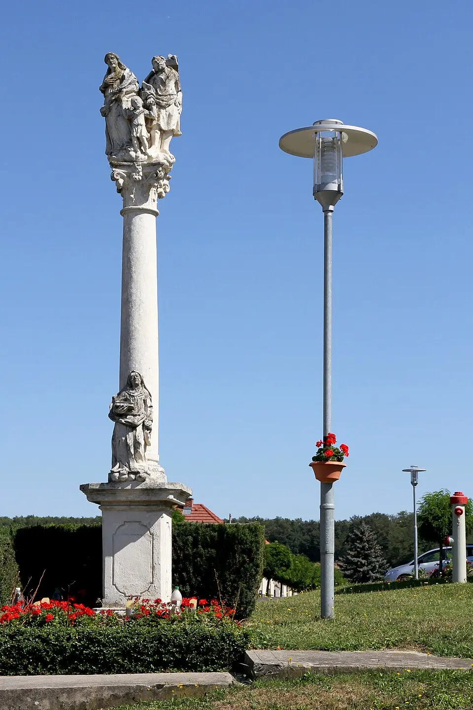 Figurenbildstock, Familiensäule