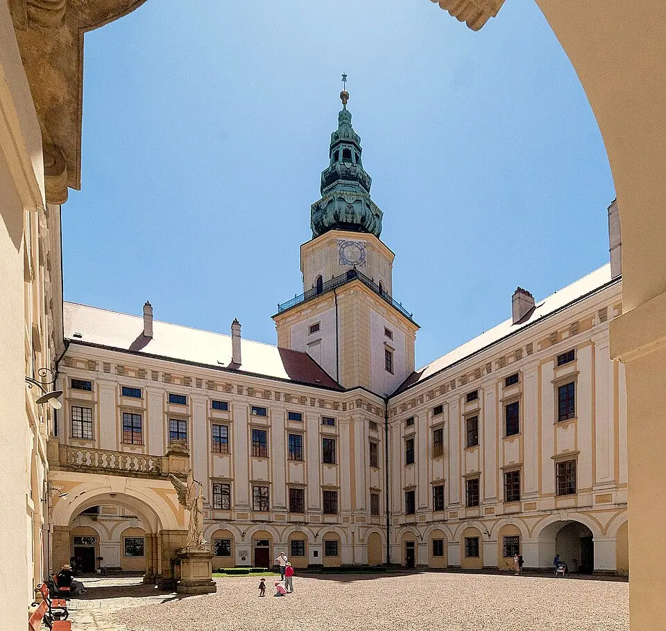 Vyhlídková věž zámku Kroměříž